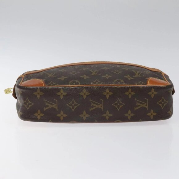 LOUIS VUITTON Monogram Compiegne 28 Clutch Bag M51845 LV Auth 116800 - Picture 6 of 16